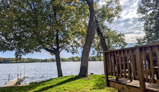 Lake Martha Cottage: beachside, peaceful & homey