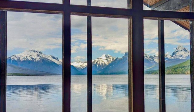 Lake McDonald Cabin Inside Glacier National Park