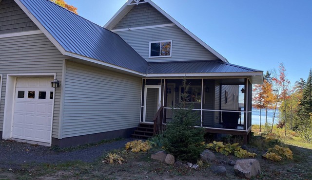 Lake Medora Loft house near Copper Harbor and Mount Bohemia.