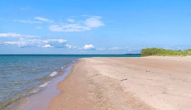 Lake Michigan Beachfront, Remodeled, close to Tunnel of Trees and Harbor Springs