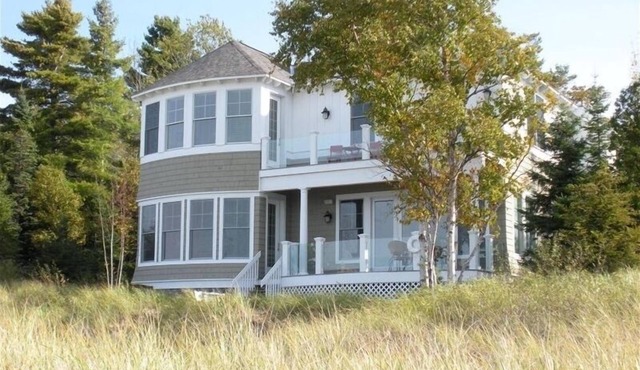 Lake Michigan Beachfront Luxury Home