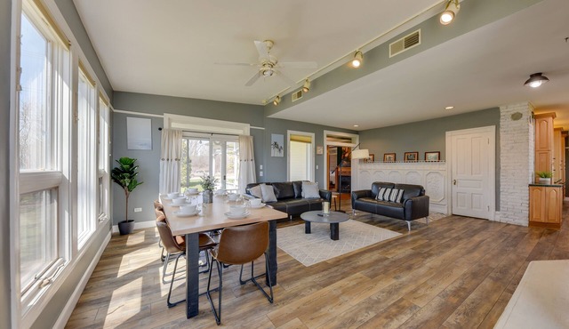 Lake Michigan Vacation Rental w/Private Beach!