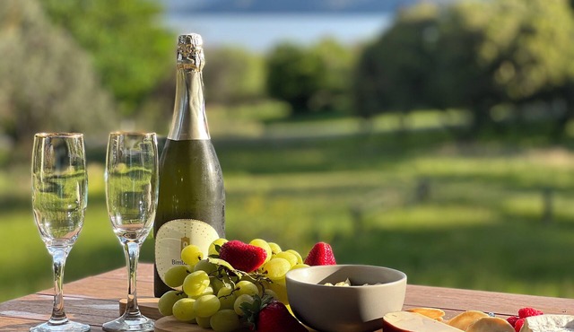 Lake & Mountain views with deck and games room for all to enjoy (linen provided)