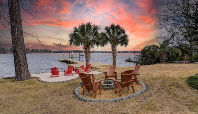 Lake Murray Oasis - 4BR/4BA w/Pool-HotTub-GameRoom-Beach Area-Playset-Firepit!