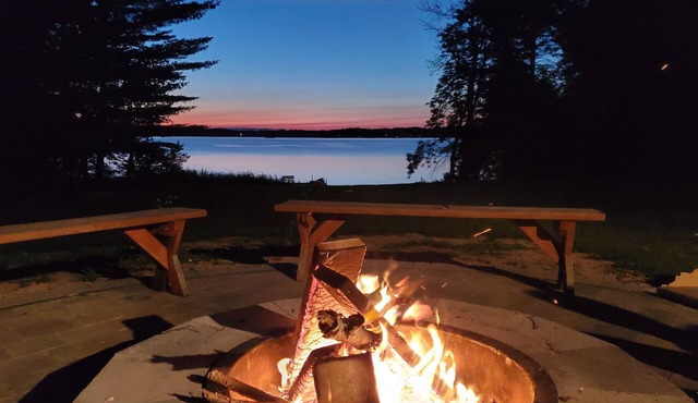 Lake Noquebay Waterfront Home