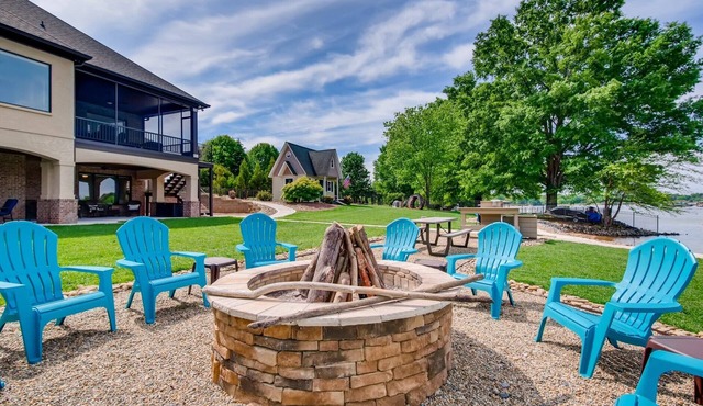 Lake Norman Escape by SoCharm | Hot Tub, Games, and Private Beach