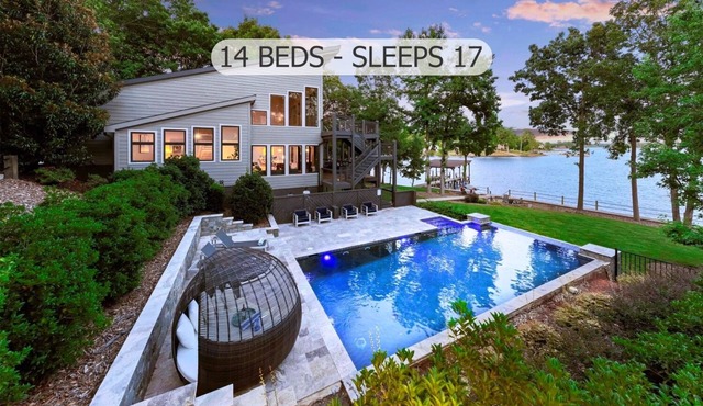 Lake Norman Getaway w/Heated Pool, Game Room & Optional Boat Rental