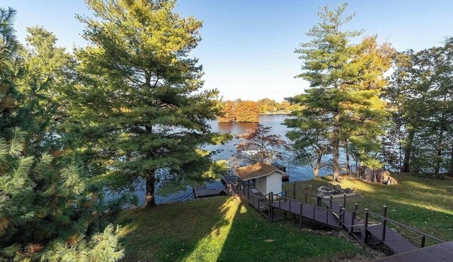 Lake of Egypt Waterfront Retreat: Deep Water Docks, Firepit & Kayaks