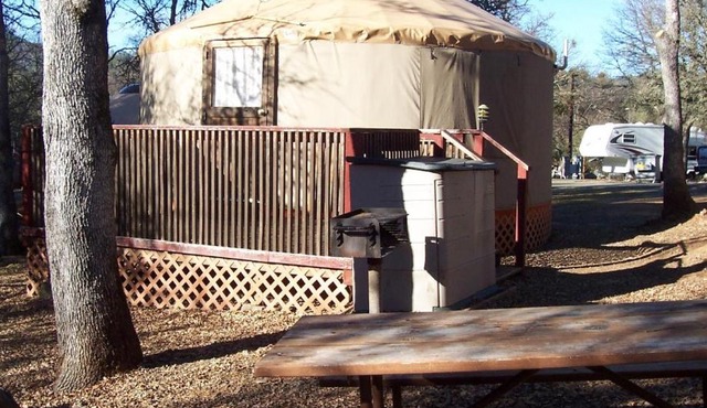 Lake of the Springs Camping Resort Yurt 1