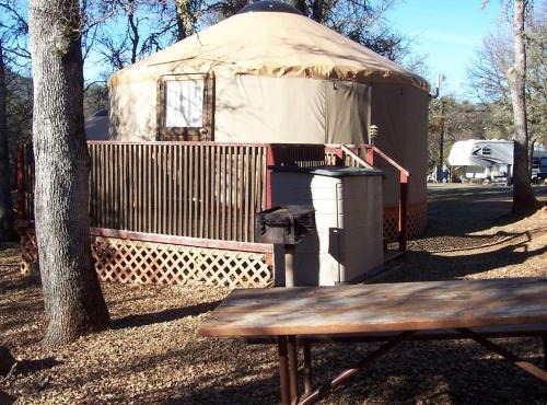 Lake of the Springs Camping Resort Yurt 2