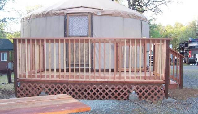 Lake of the Springs Camping Resort Yurt 6