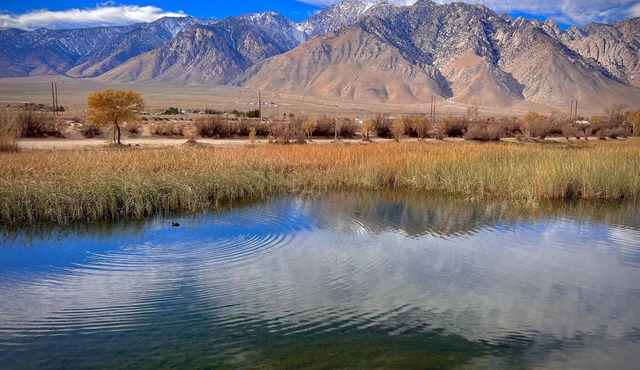 Lake Olancha RV site No.1 DEATH VALLEY Passageway