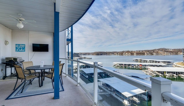 Lake Ozark Condo w/Water Views & Pool Access!