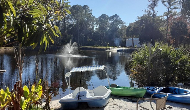 Lake Retreat of Steinhatchee- bring your RV to the place for fun and memories!