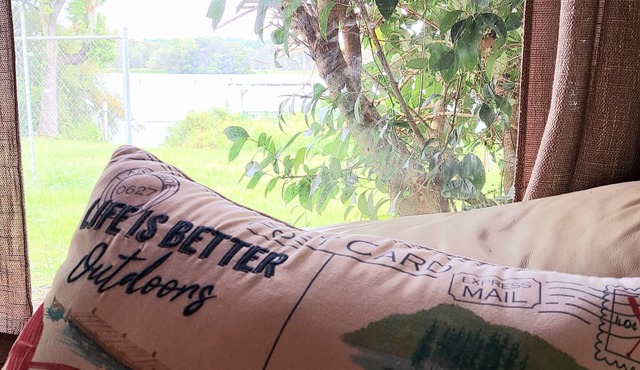 Lake Seminole Cabin on Spring Creek Channel - Covered Dock