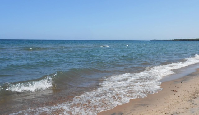Lake Superior Cottage Marquette Camp Luke Charles Sand River Waterfront Home
