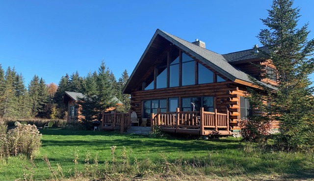 Lake Superior Log Home, Northern Wisconsin