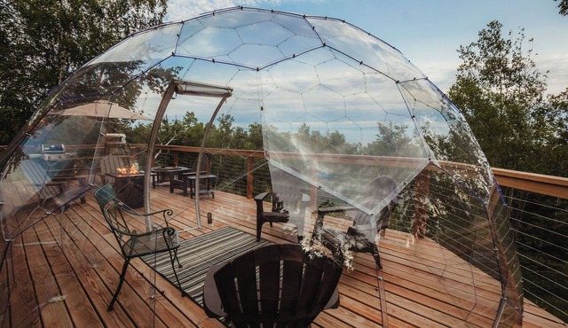 Lake Superior Views, Outdoor Pizza Oven, Big Deck, Spacious, Patio Dome