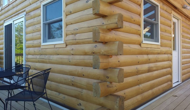 Lake Superior Views Log Home