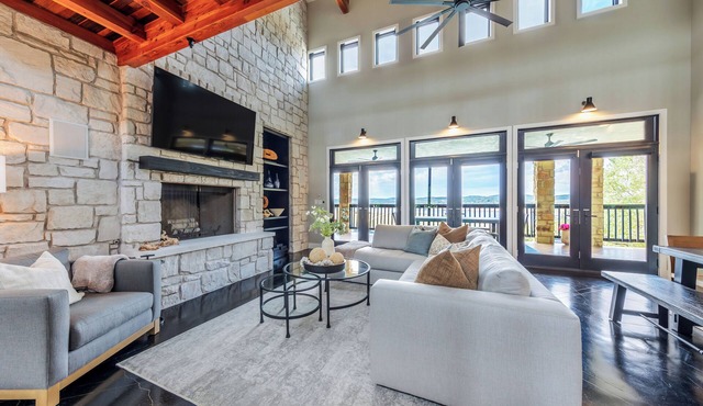 Lake Travis Lakefront Home, newly renovated, POOL/SPA, boat launch & beach!