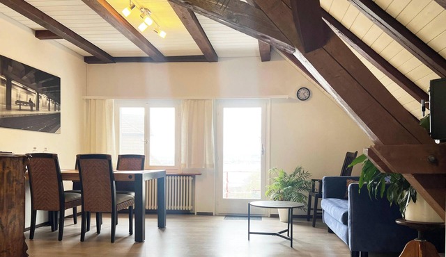 Lake View Apartment, 2 min from Lake Constance. Balcony. Pets are welcome!