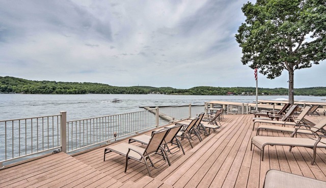 Lake View & Boat Slip: Osage Beach Retreat!