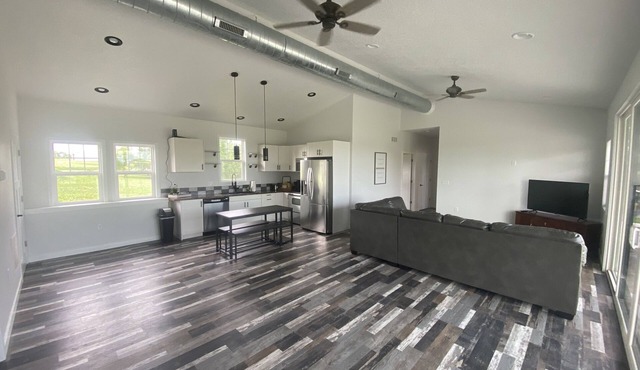 Lake view home at 1261 Green Acres Dr Ellston, Iowa 50074 Sun Valley Lake