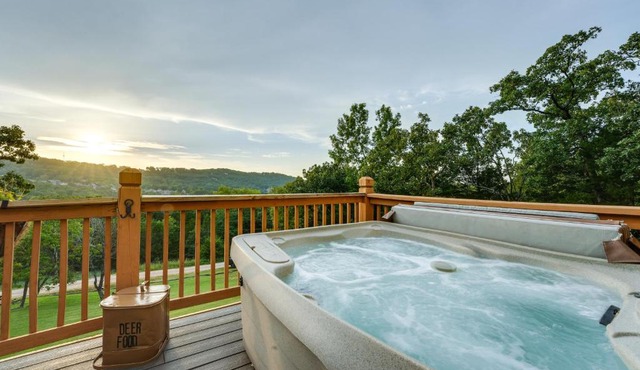 Lake-View Home in Blue Eye with Hot Tub and Fire Pit!