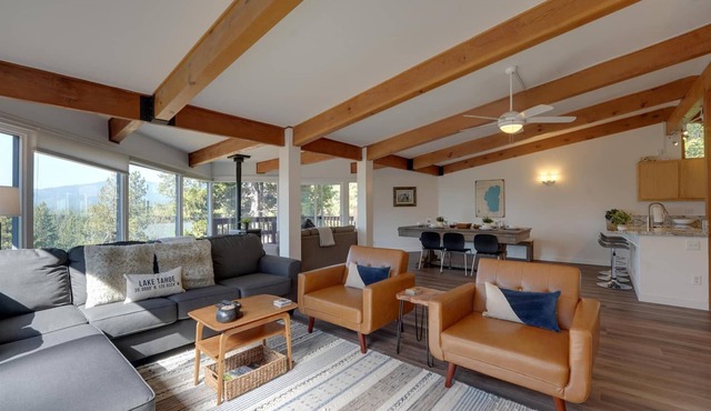 Lake View, Short Drive to Beach, Pool Table, Dogs Ok- Kings Beach Lookout