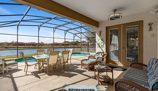 Lake View with Southwest-Facing Pool, Game Room, Resort Amenities, Near Disney