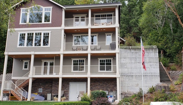 Lake views from every room! Great vacation home for family memories!