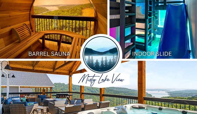 Lake Views Hot Tub Sauna Arcade Decks Family Stay