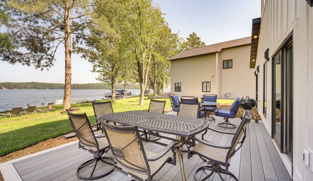 Lake Wapogasset Home w/Dock: 7 Mi to Amery