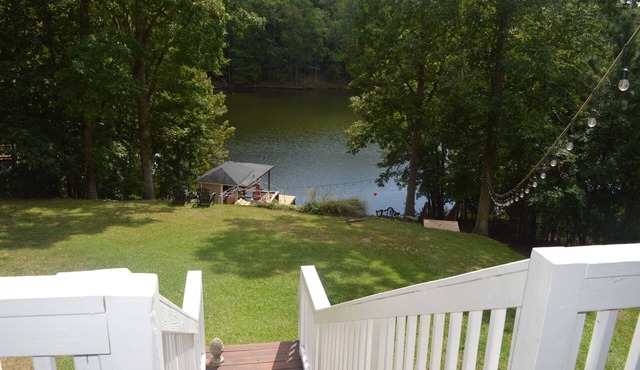 Lake Wateree Lakefront 3BR 3BA Home with Dock and Toys in PEACEFUL Cove