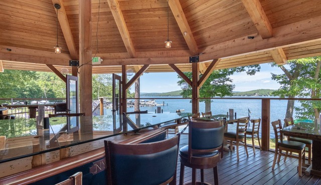 Lake Winnipesaukee Waterfront with Dock