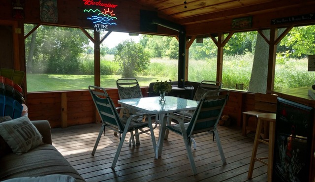 Lakeaccess Tikihut Home process of remodeling and refurnishing new photos coming