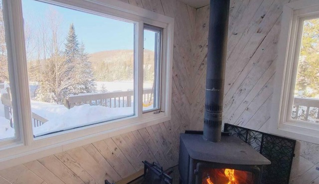 Lakefront beautiful chalet - 5 min to ski resort