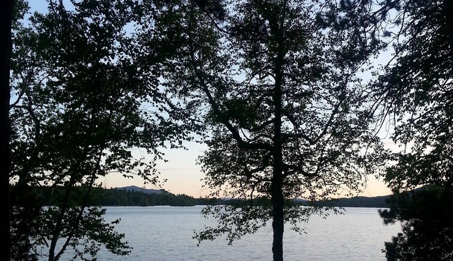 Lakefront 3 bedroom, 1 1/2 bath cottage on Lower Saranac Lake with private dock