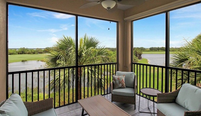 Lakefront 3rd floor condo at River Strand Golf and Country Club - Fairway to Paradise