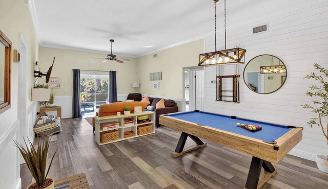 Lakefront 4-Bedroom Home with Pool