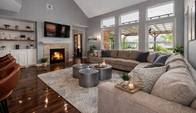 Lakefront 7BR w/Pool + Spa | 30 Mins to Downtown