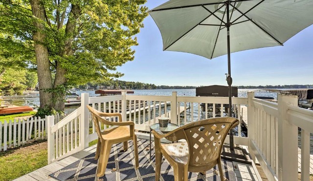 Lakefront Angola Retreat with Swimming Area!