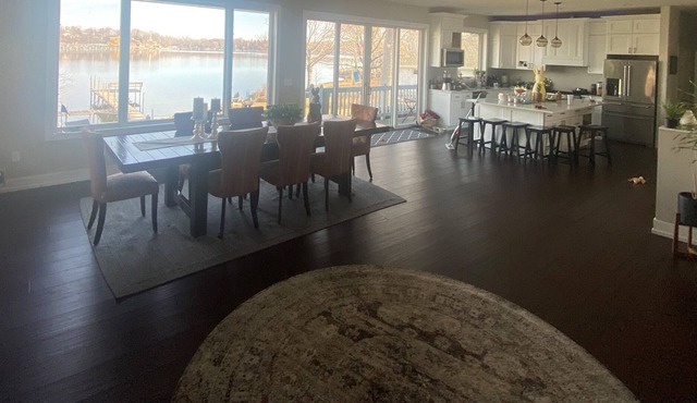 Lakefront at historical Excelsior-Lake Minnetonka