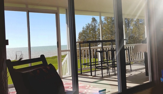 Lakefront Beach House w/Hot Tub, Private Sandy Beach & Stunning Sunsets