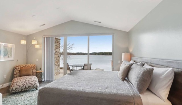 Lakefront Beach Delight at Delton Grand