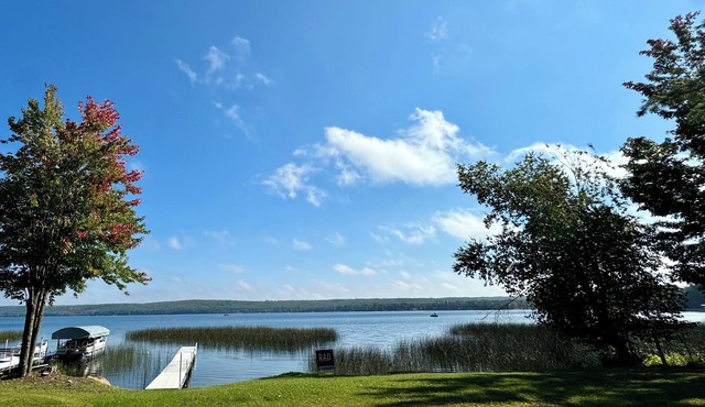Lakefront Cabin on Metonga — Private Dock & Kayaks, Sleeps 10