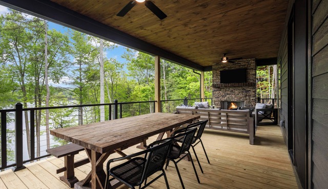 Lakefront Cabin - Private Dock, Firepit, Pontoon Boat Rental Available
