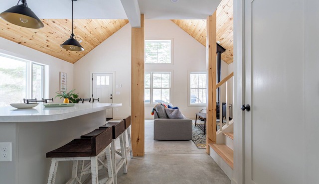 Lakefront Cabin with Private Dock Kenoza Den