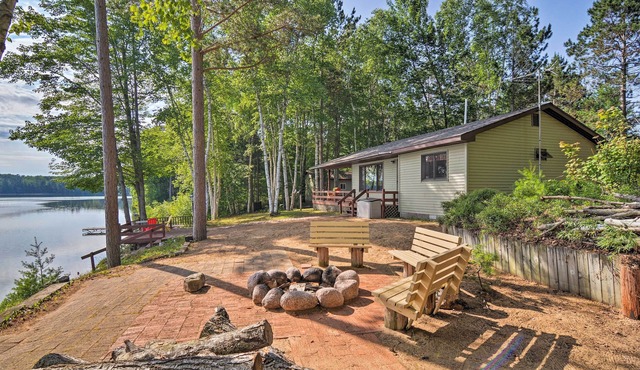 Lakefront Cabin w/Private Dock & Beach!