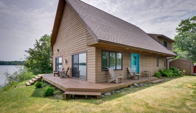 Lakefront Cabin w/ Stunning Views & Fishing Dock!